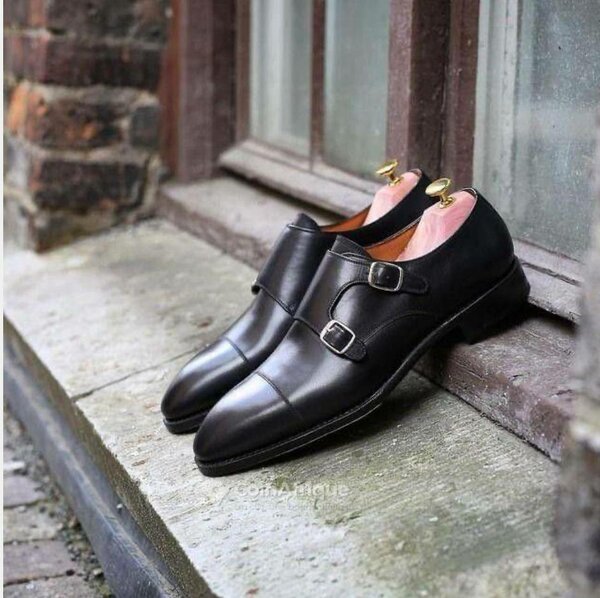 Chaussures en cuir élégantes homme