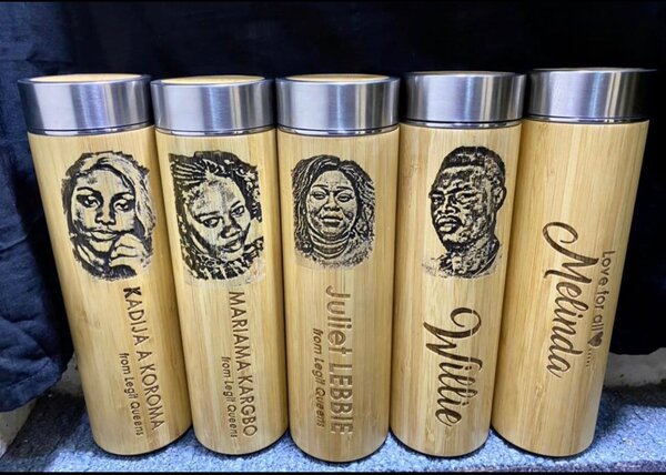 Bamboo Vacuum Flasks