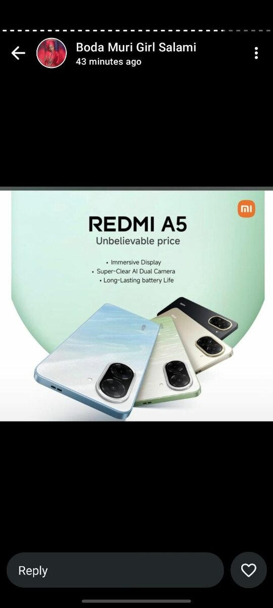 Redmi A5 Smartphone
