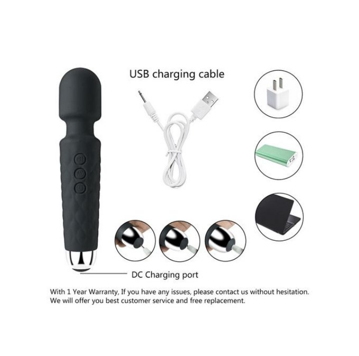 Baguette Vibrante 8 Vitesses USB