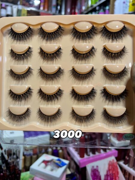 18 Pairs False Eyelashes Set