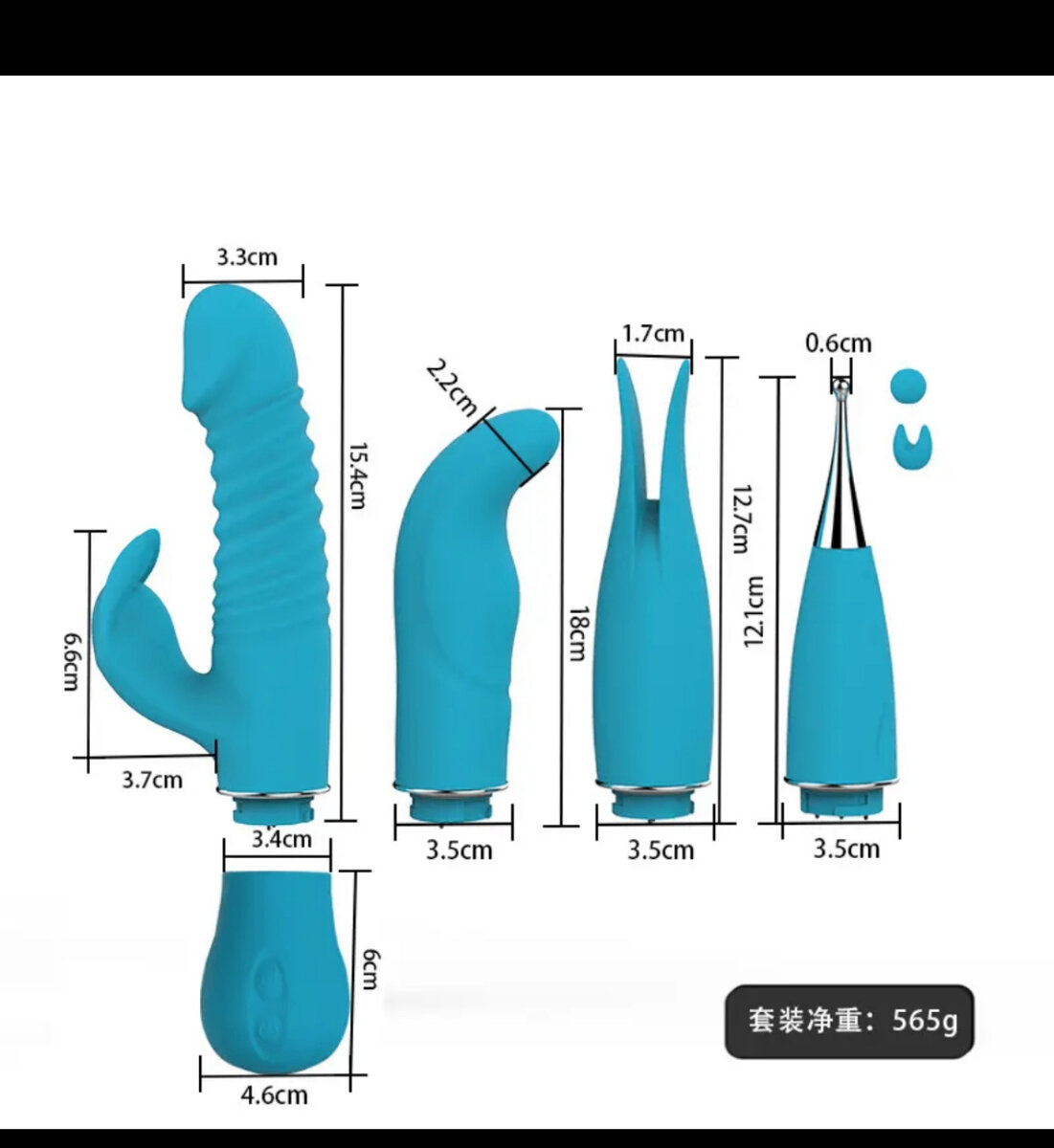 Kit de Vibromasseurs Multifonctions