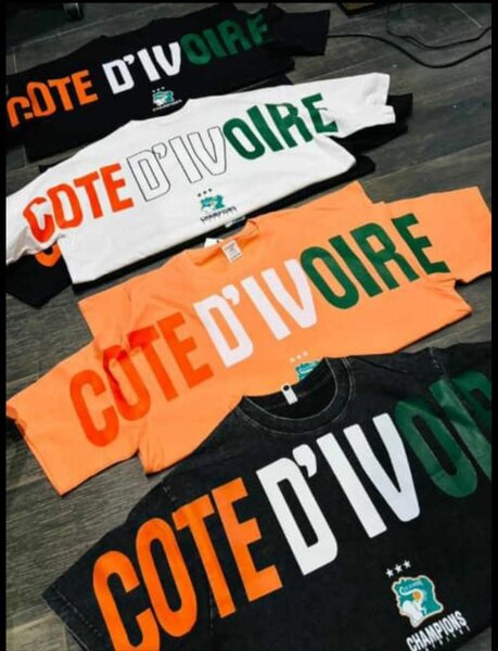 T-shirts Côte d'Ivoire