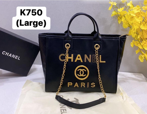 black chanel bag