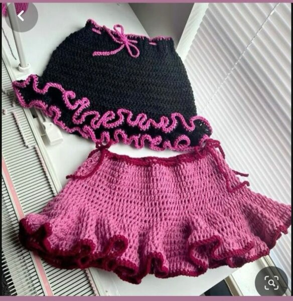 Jupes en crochet élégantes