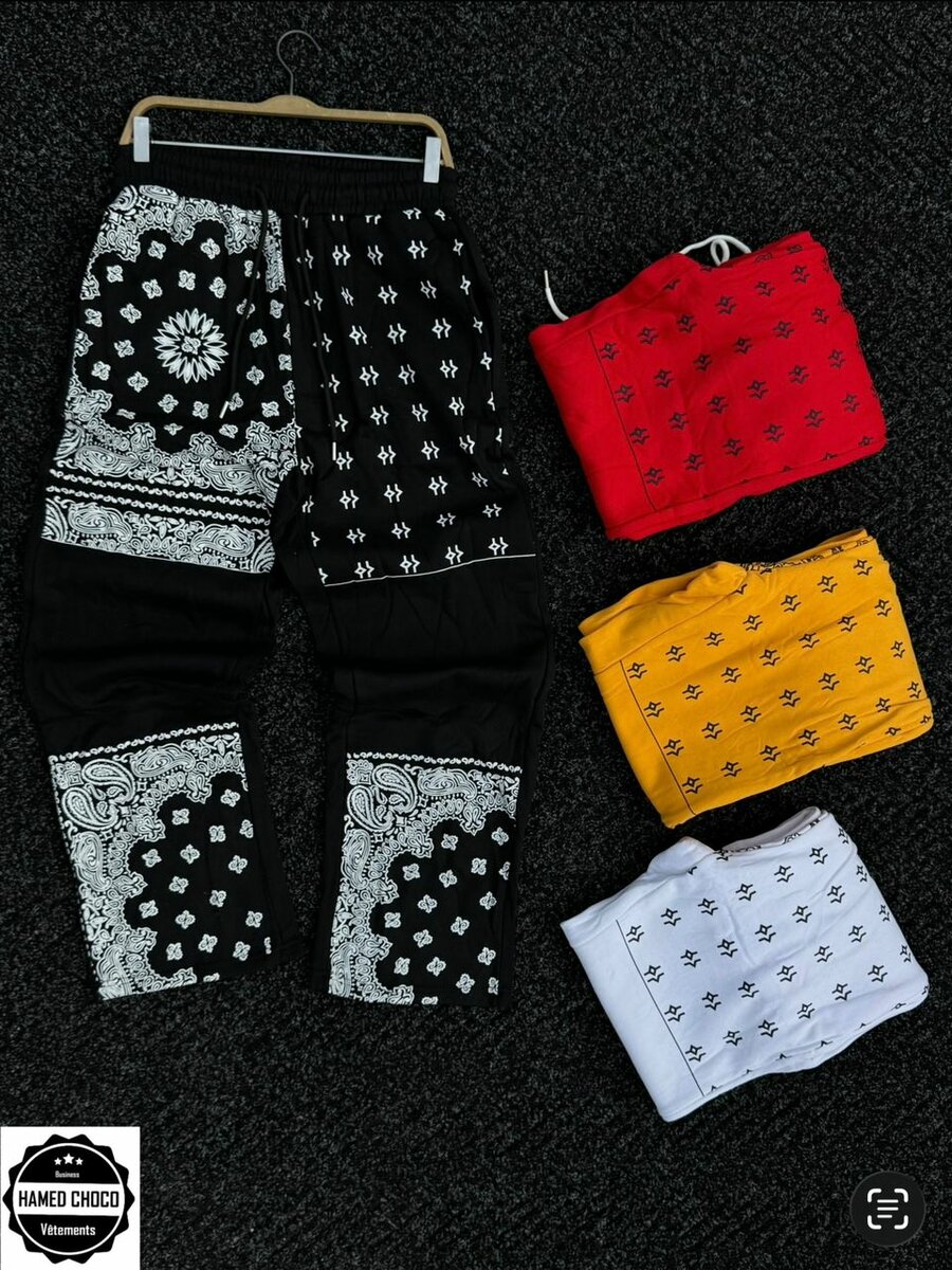 Pantalons ethniques unisexes