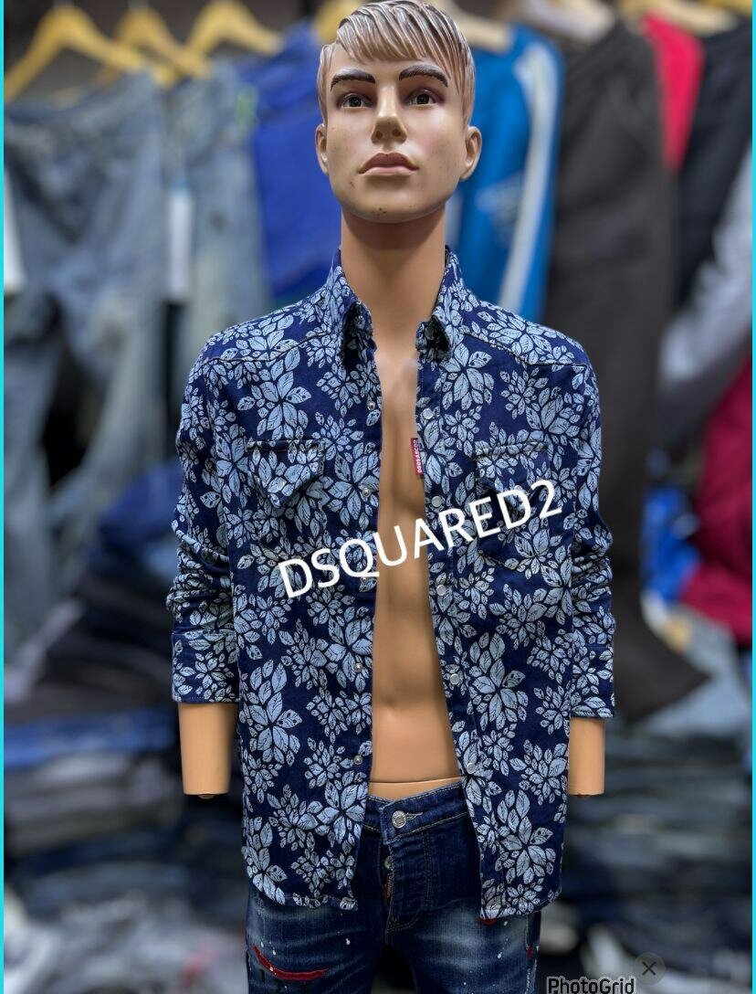 Chemise Florale Homme Dsquared2