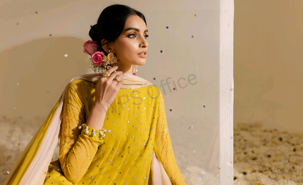 Unstitch chiffon collection Mukesh Kari