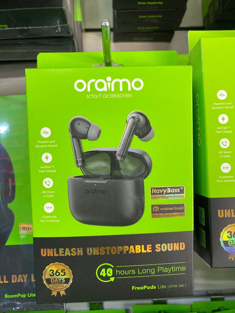 Authentic Oraimo wireless headphones