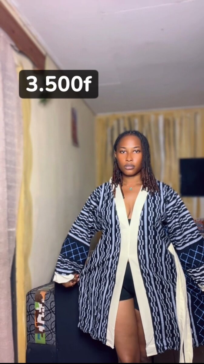Veste kimono femme colorée