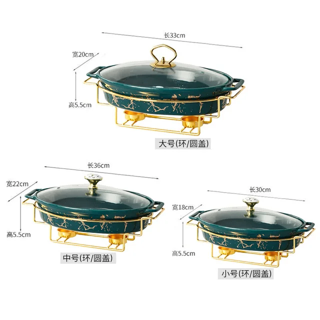 CERAMIC CHAFFING DISH