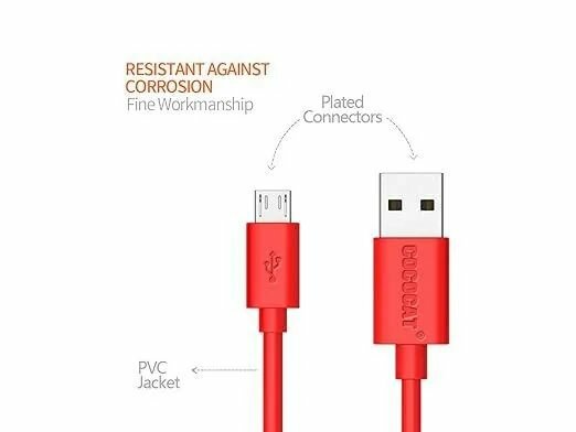 Micro USB Cable, COCOCAT [3-Pack]Premium Micro USB Charging