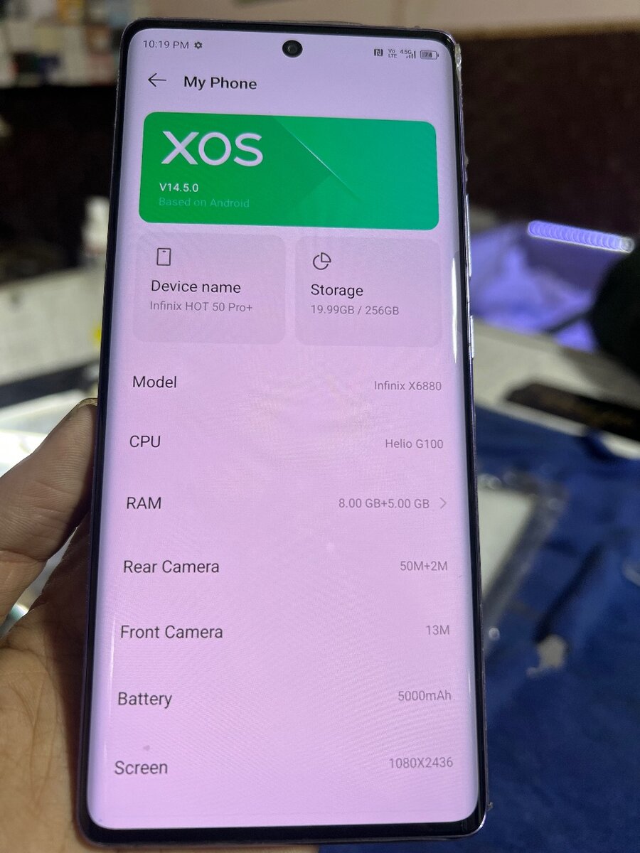 Hot 50 pro plus.