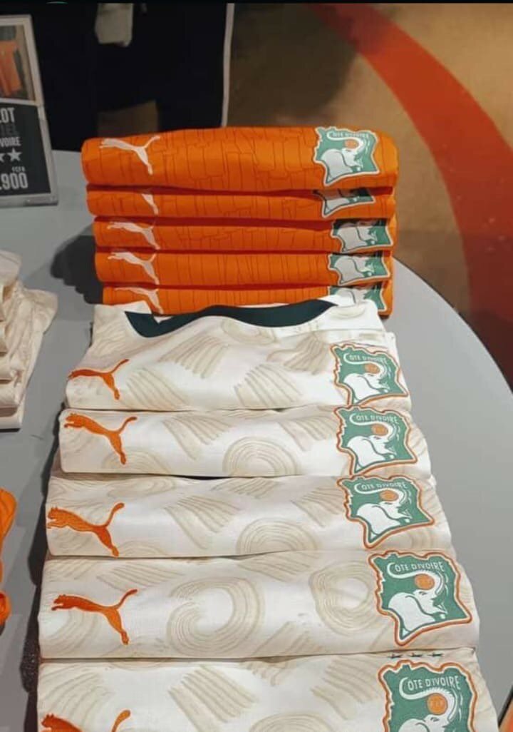 Maillots de football africains