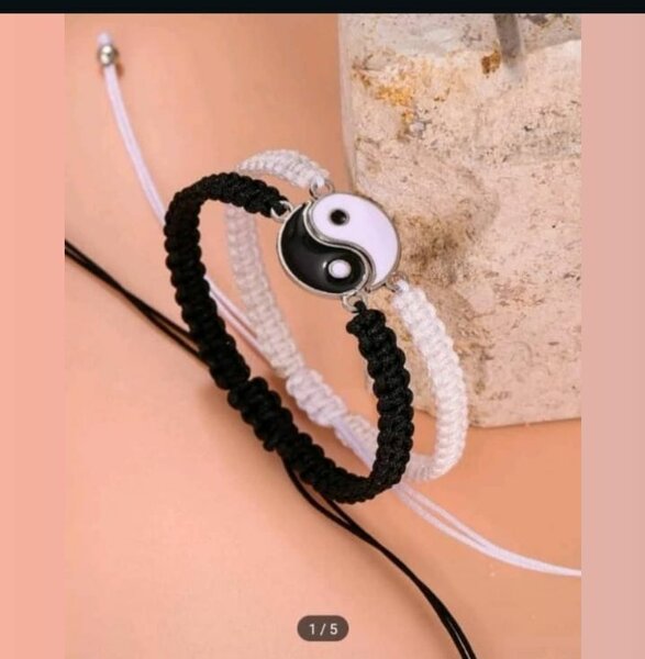 Bracelet Yin Yang pour couple