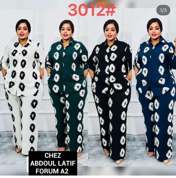 Ensemble décontracté motifs bohème