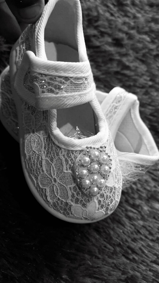 Chaussures bébé dentelle
