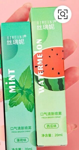 Spray buccal frais 2 à 2500f