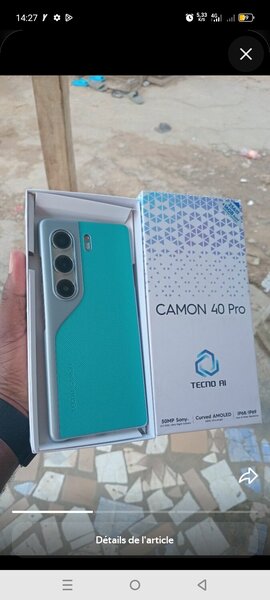 Tecno Camon 40 Pro Smartphone