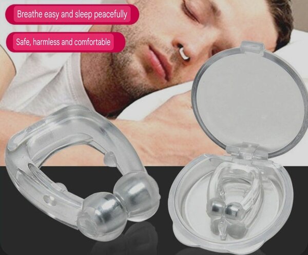 Anti-Snoring Silicone Magnetic Nose Clip