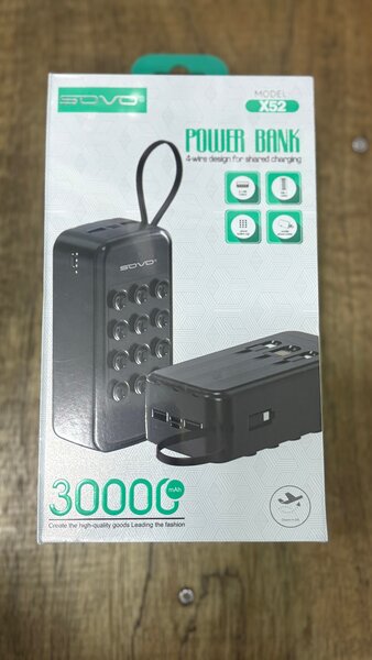 BOVO Batterie Externe 30000mAh