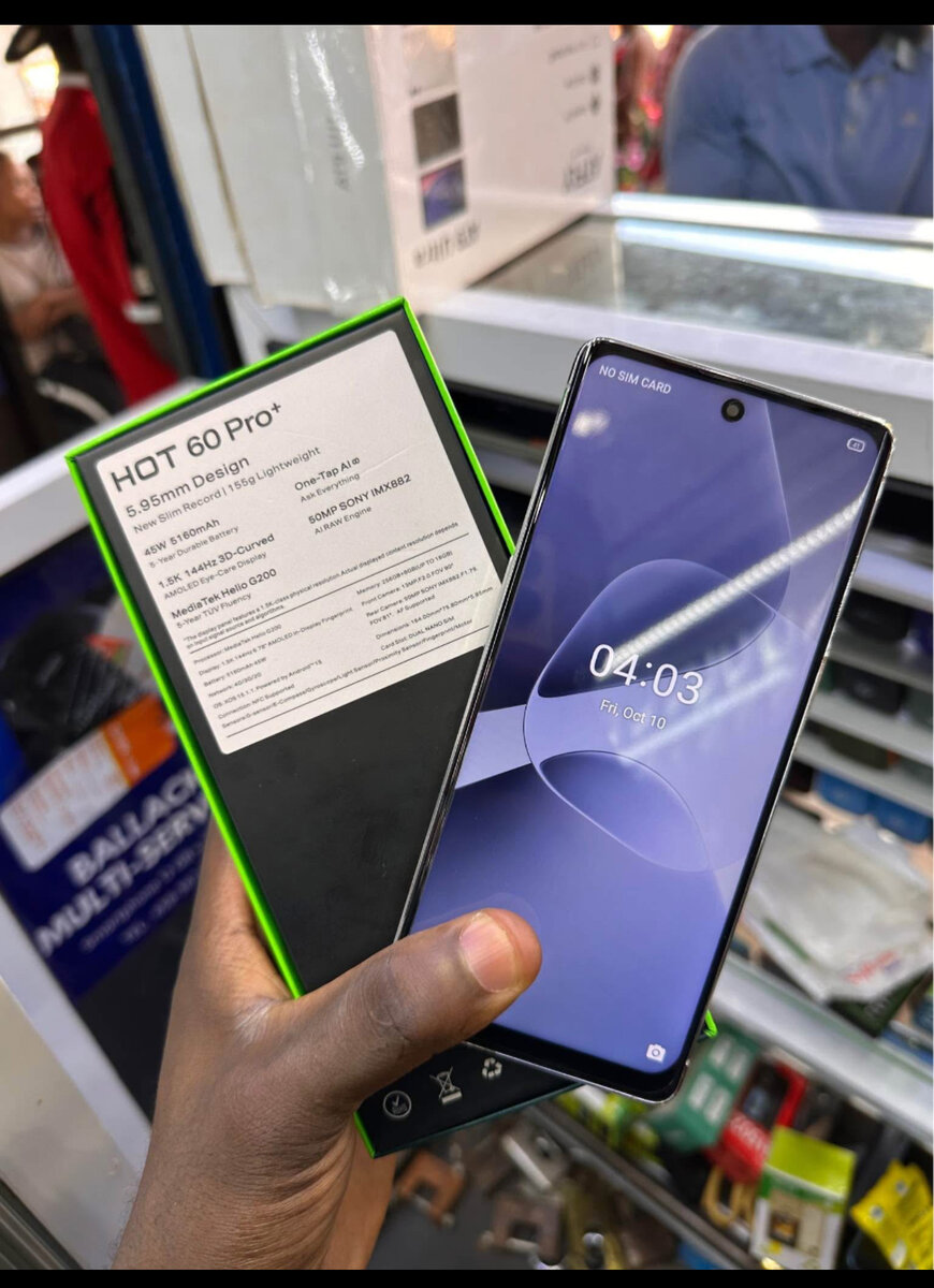 Smartphone HOT 60 Pro+ 5G