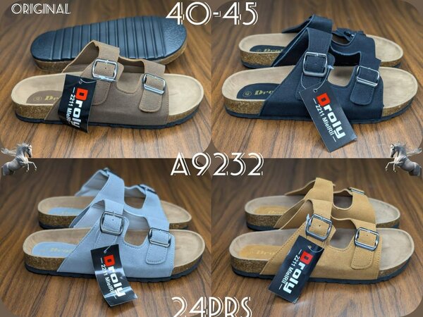 Sandales en cuir pour homme