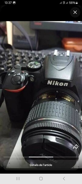 Appareil photo Nikon reflex