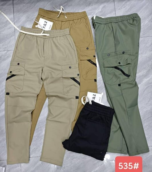 Pantalons cargo décontractés hommes