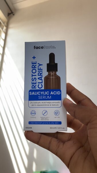 Face fact salicylic acid serum
