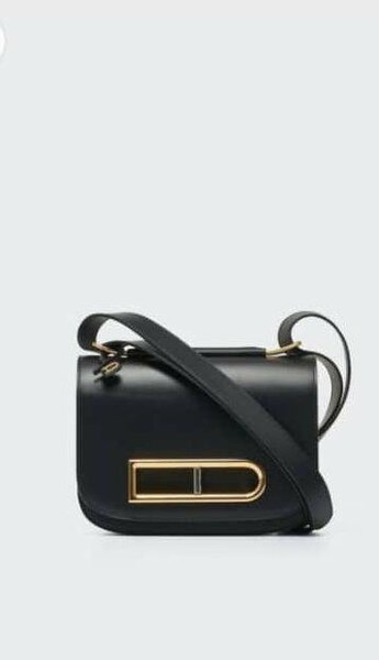 Sac bandoulière élégant noir