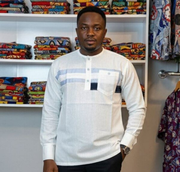 Chemise homme en lin cassé