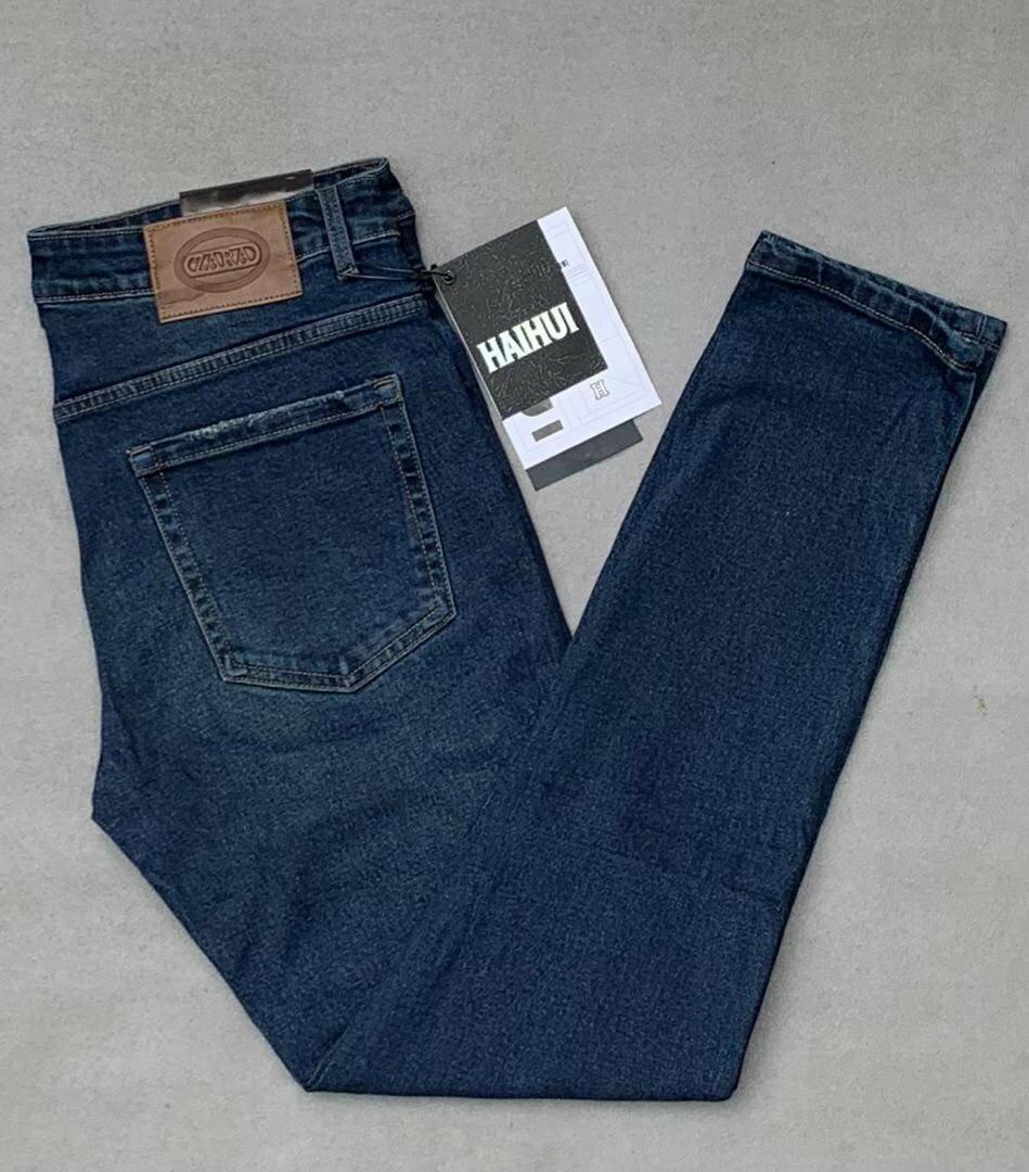 Jeans homme bleu classique