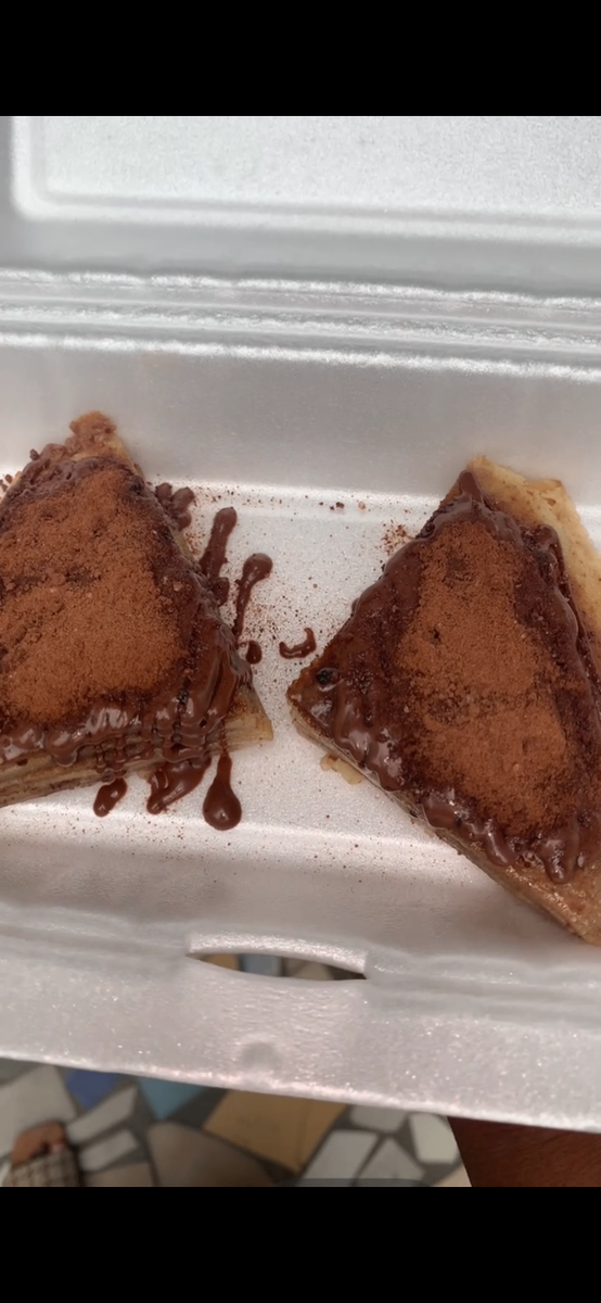 Crêpes au gâteau (la lin´s)