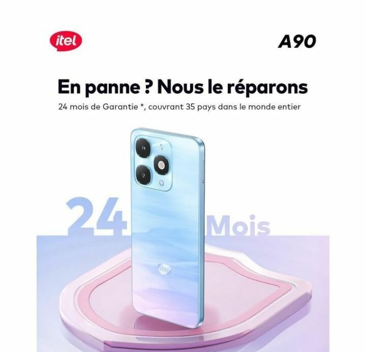 Smartphone Itel A90 Résistant