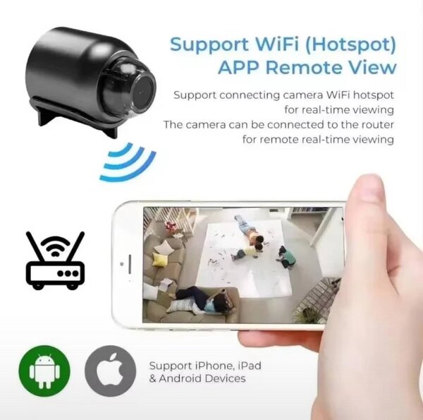 Caméra WiFi Full HD 1080P