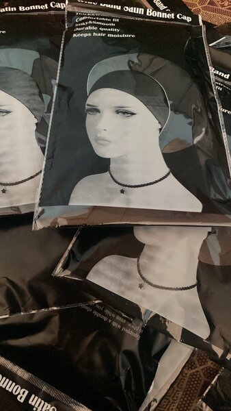 Bonnet de Nuit Satin Femme