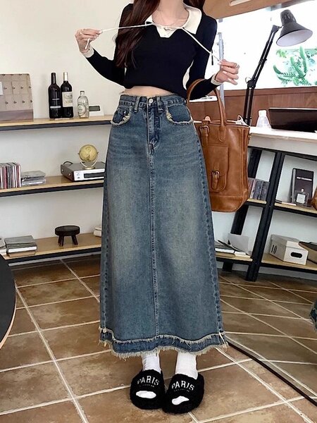 Джинсовые юбки