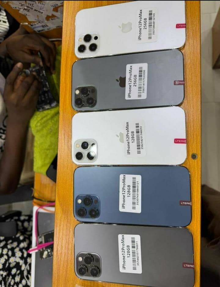 CERTIFIED UK USED IPHONE 12 PRO MAX 128GB/256GB