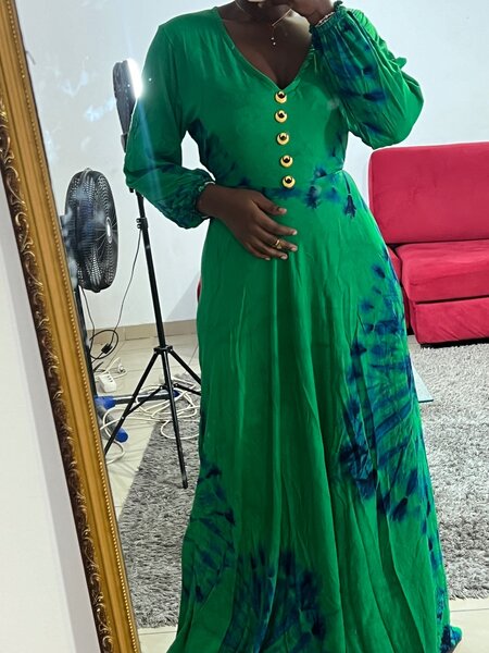 Robe en dempé