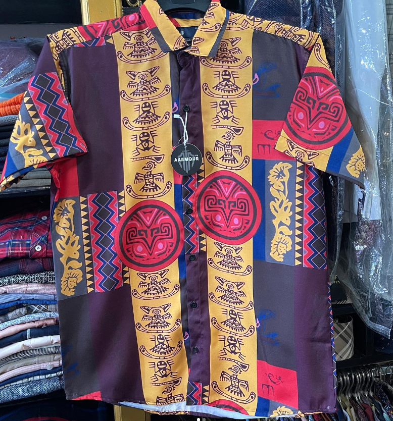 Mens Casual PRINT SHIRT