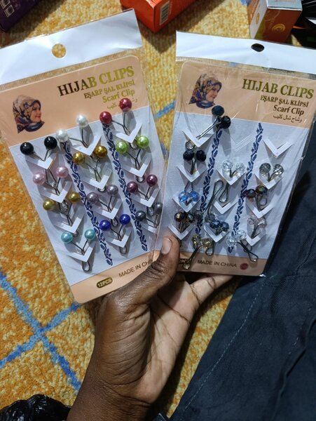 Pinces Hijab Multicolores