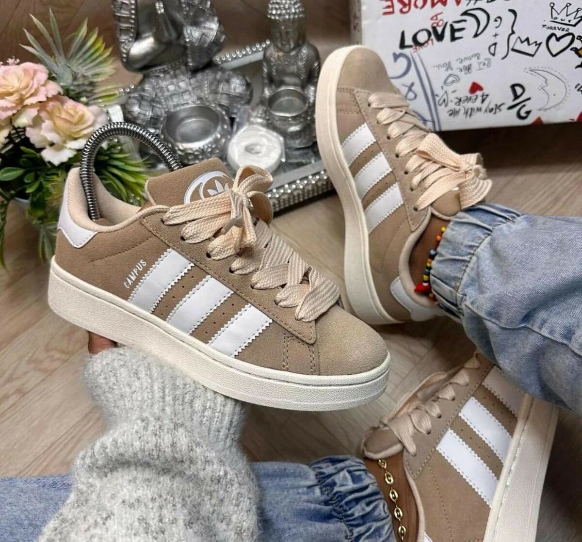 Baskets Adidas Campus Unisex