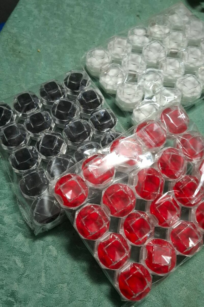 Boitier de bague en cristal