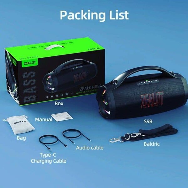 ZEALOT S98 Bluetooth Speaker