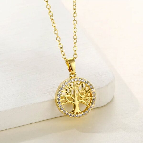 Gold Tree of Life Necklace