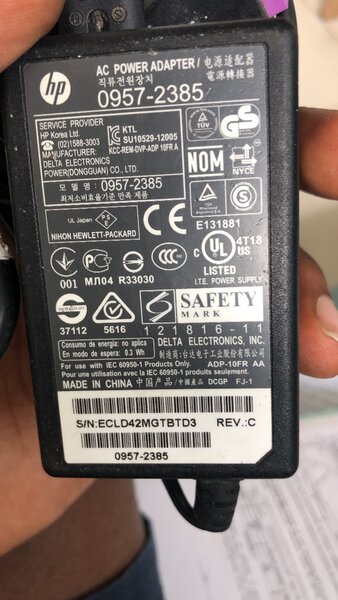 Chargeur HP