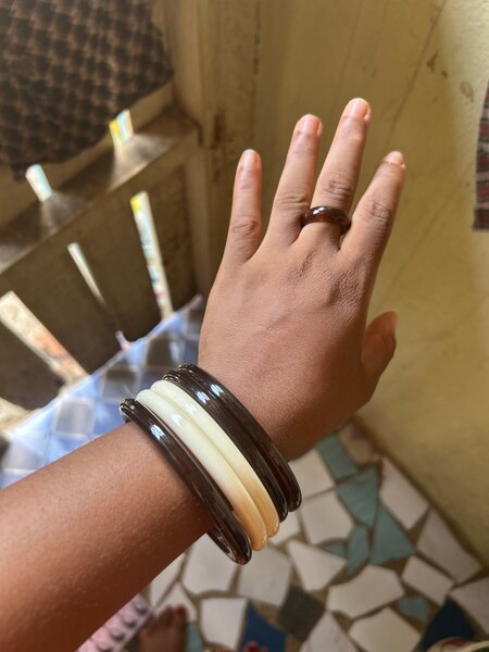 Bracelets élégants en résine