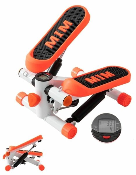 Mini Stepper, Portable Stair Stepper with Resistance Band