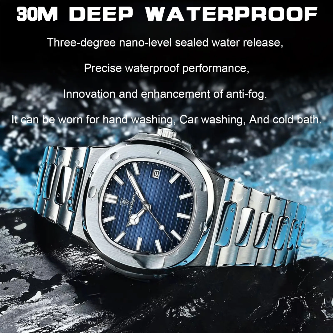 Montre Étanche Homme 30M POEDA